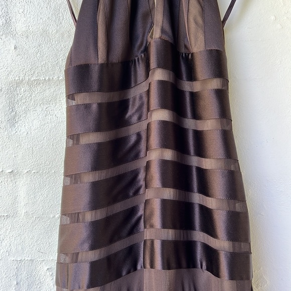 BCBGMAXAZRIA Chocolate Brown Dress with Free Shipping - Picture 2 of 6